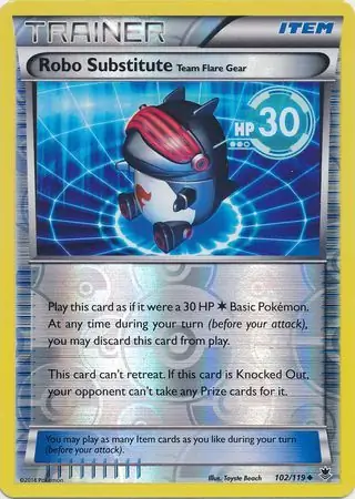 102/119 Robo Substitute PHF Uncommon Reverse Holo