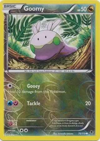 75/119 Goomy PHF Common Reverse Holo