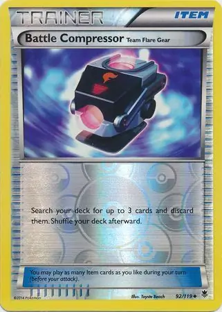 92/119 Battle Compressor PHF Uncommon Reverse Holo