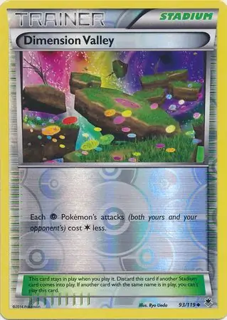 93/119 Dimension Valley PHF Uncommon Reverse Holo