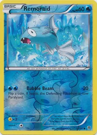 18/101 Remoraid PLB Common Reverse Holo