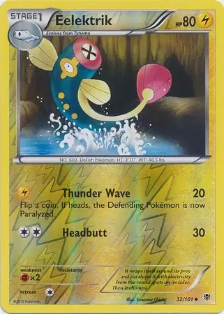 32/101 Eelektrik PLB Uncommon Reverse Holo