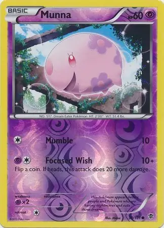 39/101 Munna PLB Common Reverse Holo