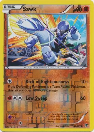 52/101 Sawk PLB Common Reverse Holo