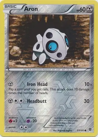 57/101 Aron PLB Common Reverse Holo