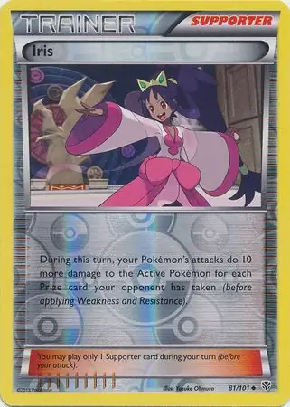 81/101 Iris PLB Uncommon Reverse Holo