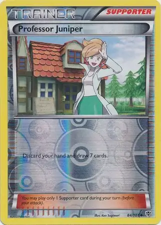 84/101 Professor Juniper PLB Uncommon Reverse Holo