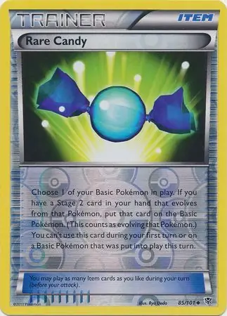 85/101 Rare Candy PLB Uncommon Reverse Holo