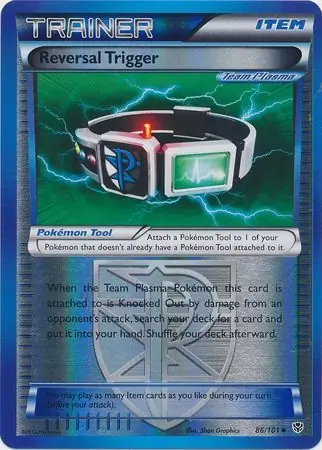 86/101 Reversal Trigger PLB Uncommon Reverse Holo