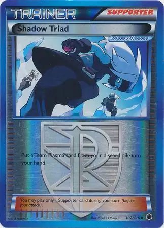 102/116 Shadow Triad PLF Uncommon Reverse Holo