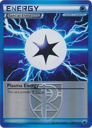 106/116 Plasma Energy PLF Uncommon Reverse Holo