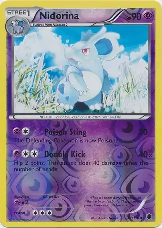 41/116 Nidorina PLF Uncommon Reverse Holo