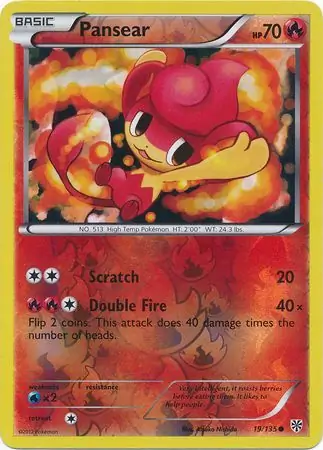 19/135 Pansear PLS Common Reverse Holo