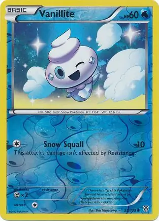 35/135 Vanillite PLS Common Reverse Holo