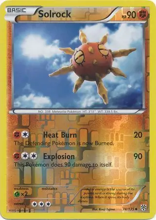 74/135 Solrock PLS Uncommon Reverse Holo