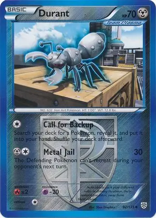 92/135 Durant PLS Uncommon Reverse Holo