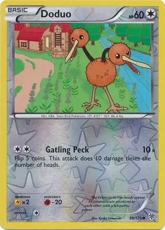 99/135 Doduo PLS Common Reverse Holo