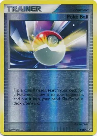 113/127 Poké Ball PL Uncommon Reverse Holo