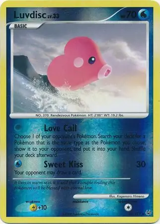 35/127 Luvdisc PL Rare Reverse Holo