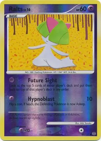 89/127 Ralts PL Common Reverse Holo