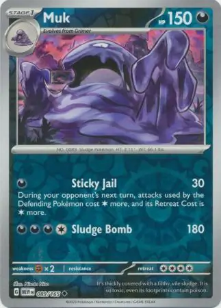 Muk 151 089/165 Uncommon Reverse Holo