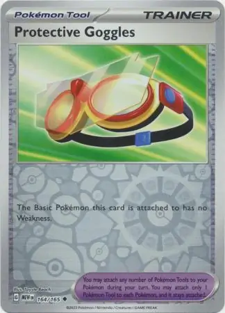 Protective Goggles 151 164/165 Uncommon Reverse Holo