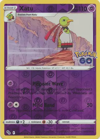 033/078 Xatu PGO Uncommon Reverse Holo