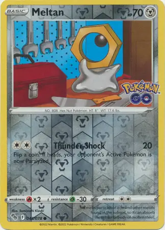 045/078 Meltan PGO Common Reverse Holo