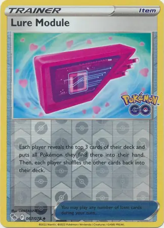 067/078 Lure Module PGO Uncommon Reverse Holo