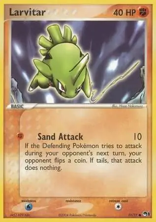 Larvitar POP Series 1 11/17 Common