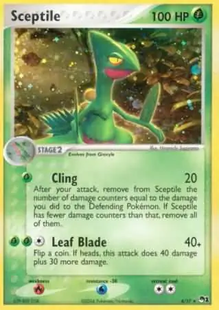 Sceptile POP Series 1 4/17 Rare