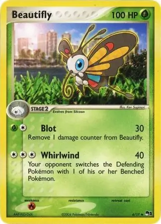 Beautifly POP Series 1 6/17 Uncommon
