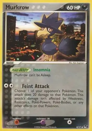 Murkrow POP Series 1 8/17 Uncommon