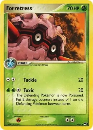 Forretress POP Series 3 9/17 Uncommon