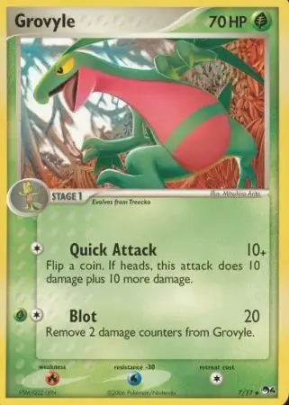 Grovyle POP Series 4 7/17 Uncommon
