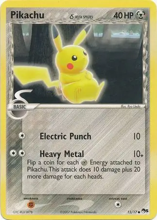 Pikachu δ POP Series 5 13/17 Common