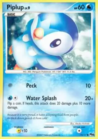 Piplup POP Series 6 15/17 Common