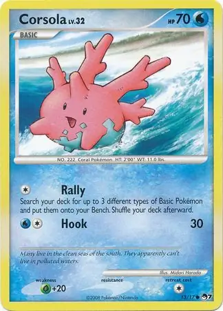 Corsola POP Series 7 13/17 Common