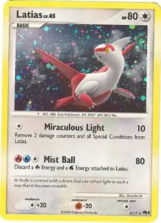 Latias POP Series 7 3/17 Rare