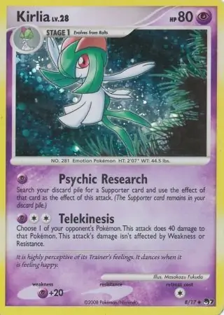 Kirlia POP Series 7 8/17 Uncommon