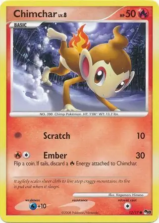 Chimchar POP Series 8 12/17 Common