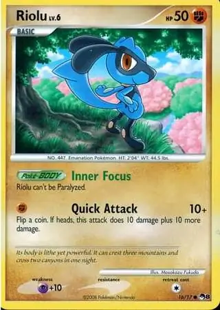 Riolu POP Series 8 16/17 Common