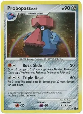 Probopass POP Series 8 4/17 Rare