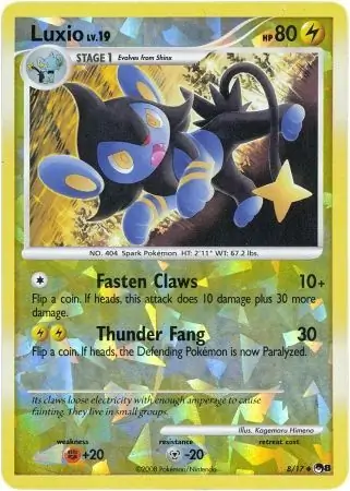 Luxio POP Series 8 8/17 Uncommon