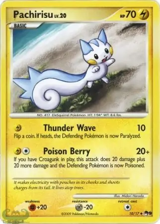 Pachirisu POP Series 9 10/17 Uncommon