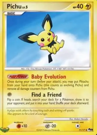Pichu POP Series 9 11/17 Uncommon