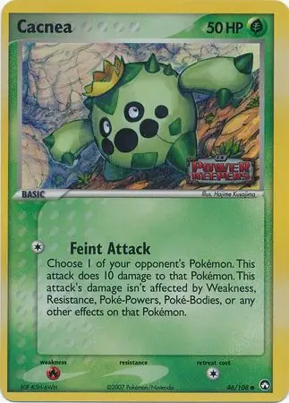 46/108 Cacnea PK Common Reverse Holo