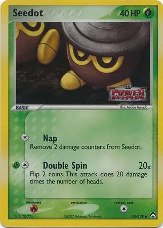 60/108 Seedot PK Common Reverse Holo