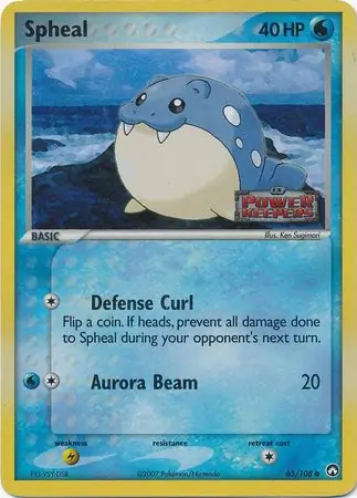 65/108 Spheal PK Common Reverse Holo