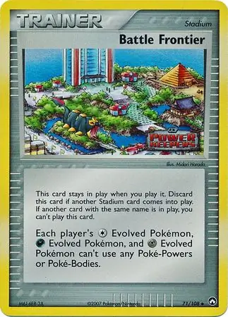 71/108 Battle Frontier PK Uncommon Reverse Holo